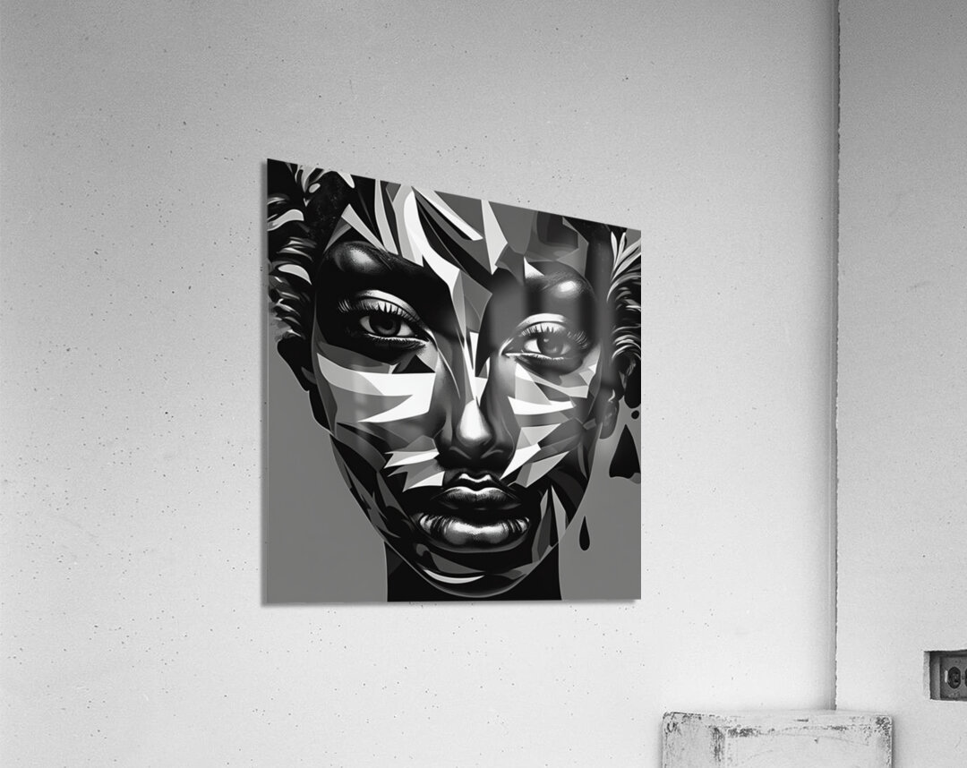 Fractured Strength 1 Acrylic Print