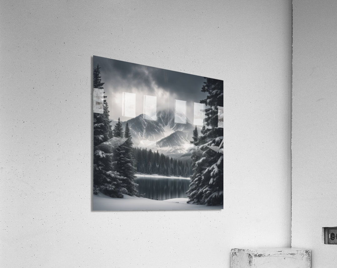 Winter Wonderland & Christmas Celebration 10 Acrylic Print