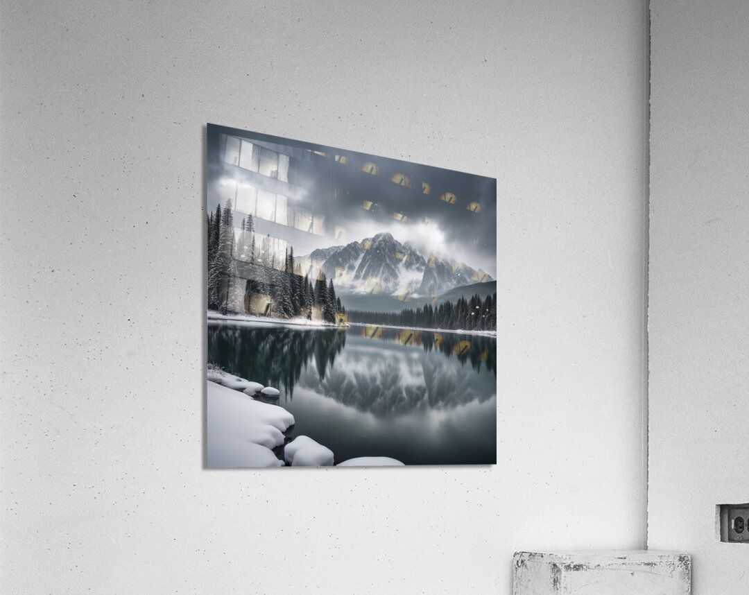 Winter Wonderland & Christmas Celebration 42 Acrylic Print