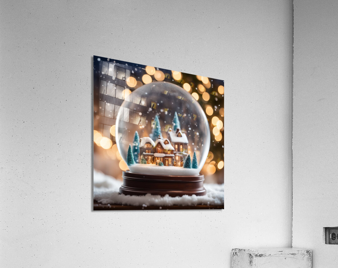 Winter Wonderland & Christmas Celebration 44 Acrylic Print