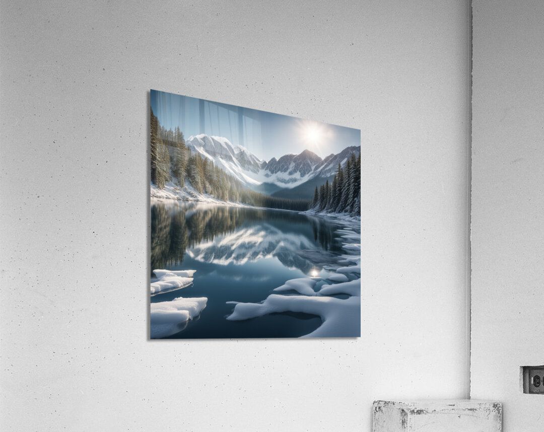 Winter Wonderland & Christmas Celebration 8 Acrylic Print