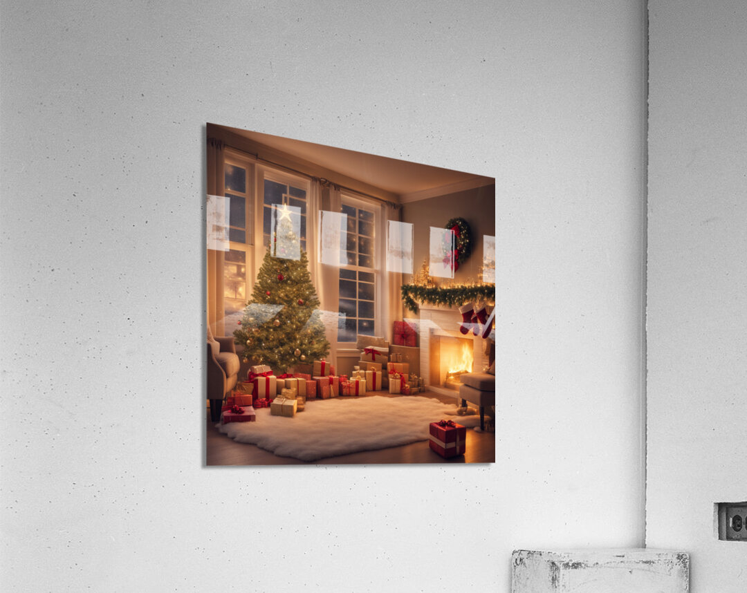 Winter Wonderland & Christmas Celebration 18 Acrylic Print