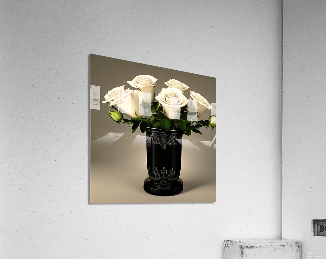Vase of Respect Acrylic Print