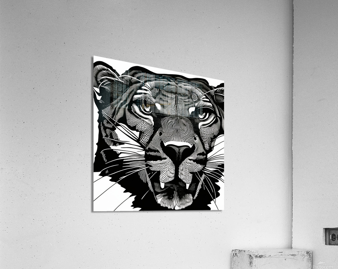 Agitated. Acrylic Print