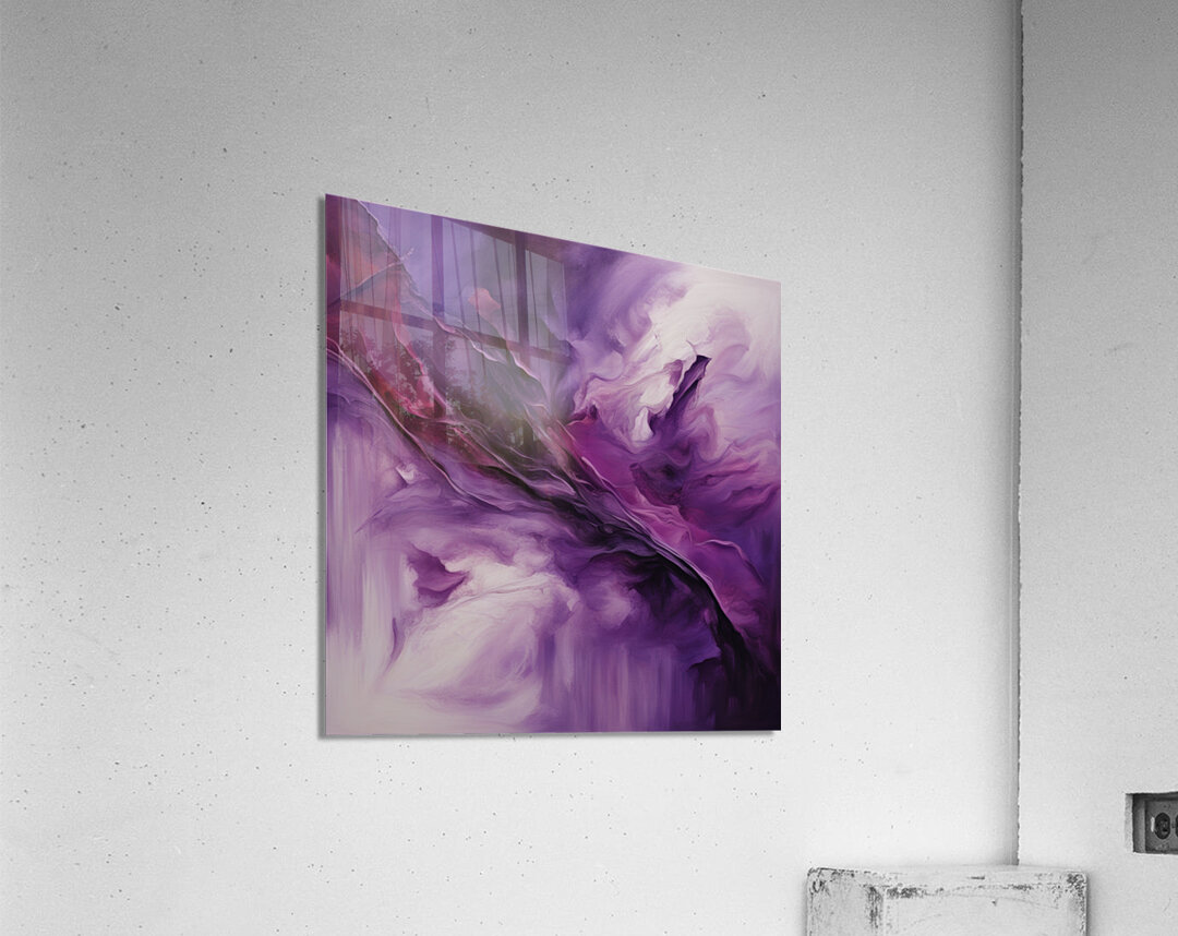 The Purle Aurora 5 Acrylic Print