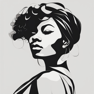 Silhouette of Strength Collection 1 - The Artful Mane 60