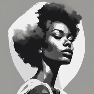 Silhouette of Strength Collection 1 - The Artful Mane 49