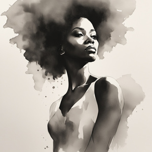 Silhouette of Strength Collection 1 - The Artful Mane 1