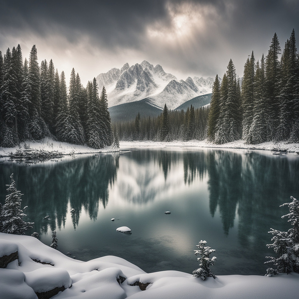 Winter Wonderland & Christmas Celebration 34 Print