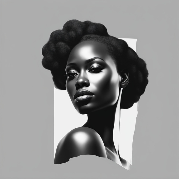 Silhouette of Strength Collection 1 - The Artful Mane 11 Print