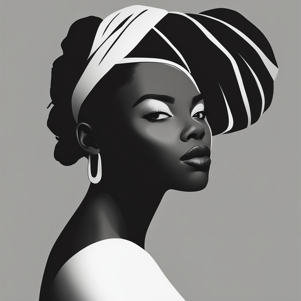 Silhouette of Strength Collection 1 - The Artful Mane 25 Print