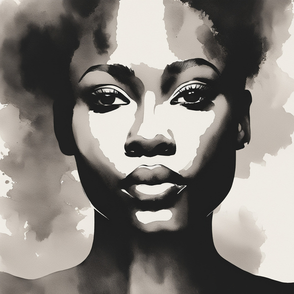 Silhouette of Strength Collection 1 - The Artful Mane 10 Print