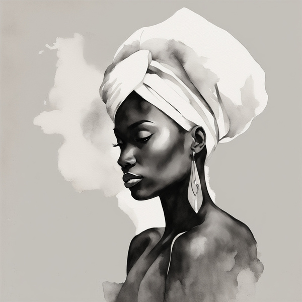 Silhouette of Strength Collection 1 - The Artful Mane 12 Print