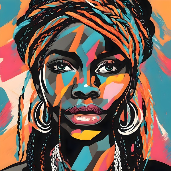 Chromatic Empress 5 Print