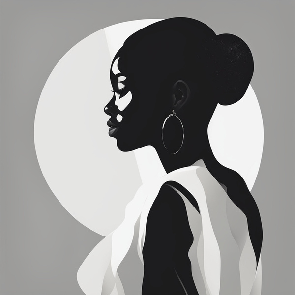 Silhouette of Strength Collection 1 - The Artful Mane 43 Print