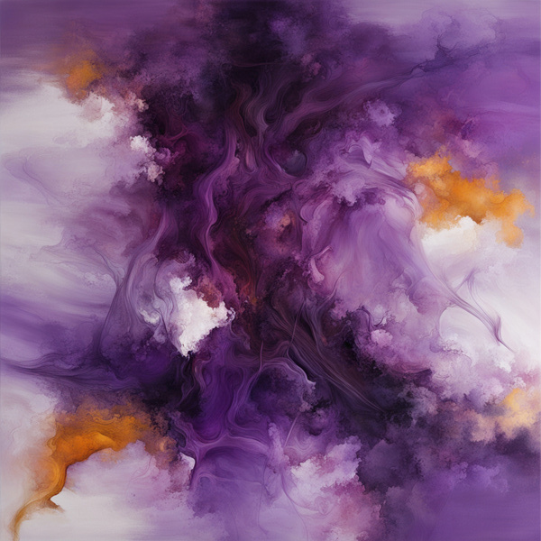 The Purle Aurora 11 Print