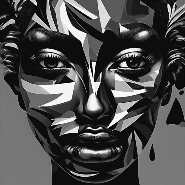 Fractured Strength 1 Print