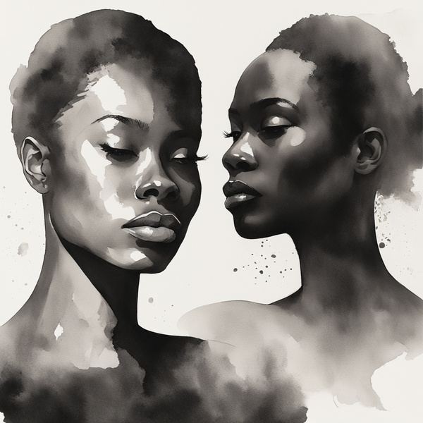 Silhouette of Strength Collection 1 - The Artful Mane 28 Print