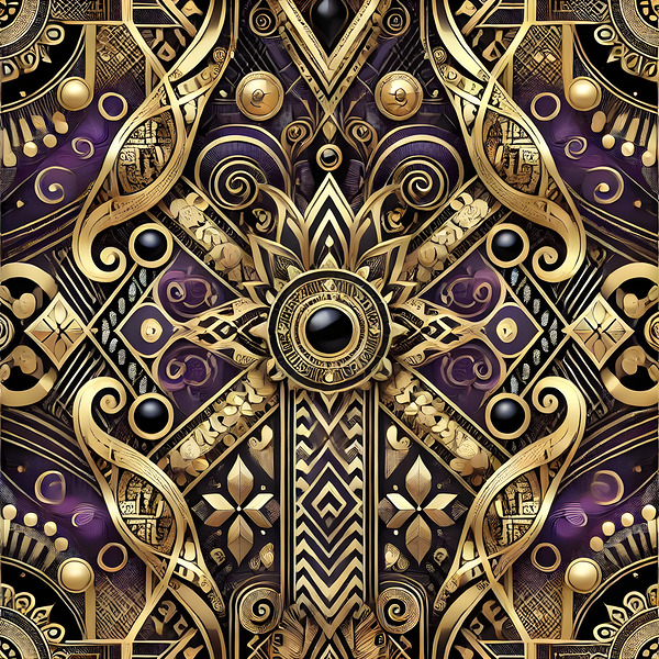 Threads of Heritage: Afrocentric Wearable Art Collection 1 1 Print