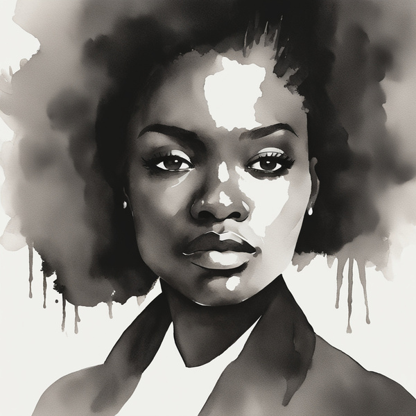 Silhouette of Strength Collection 1 - The Artful Mane 57 Print