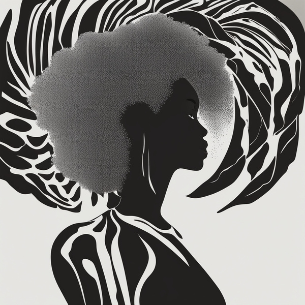 Silhouette of Strength Collection 1 - The Artful Mane 8 Print