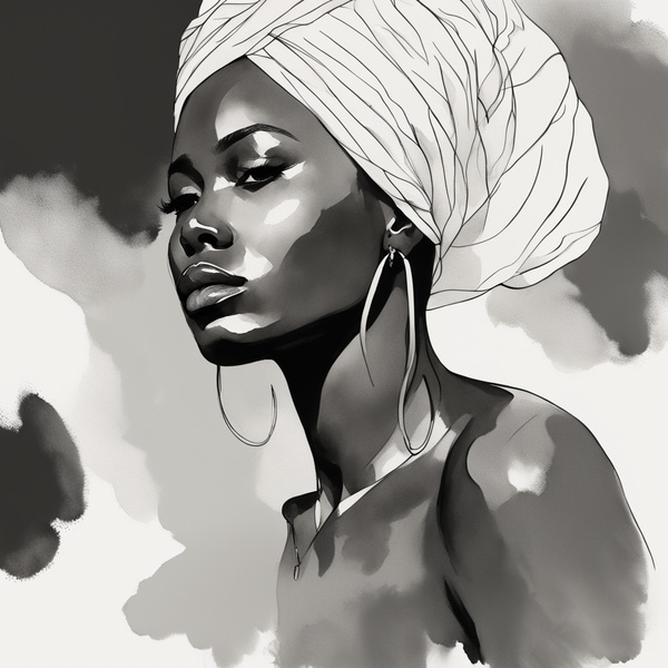 Silhouette of Strength Collection 1 - The Artful Mane 22 Print