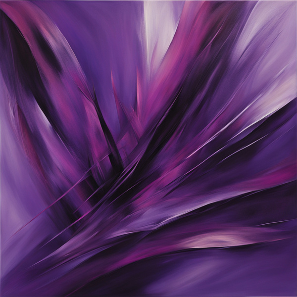 The Purle Aurora 1 Print