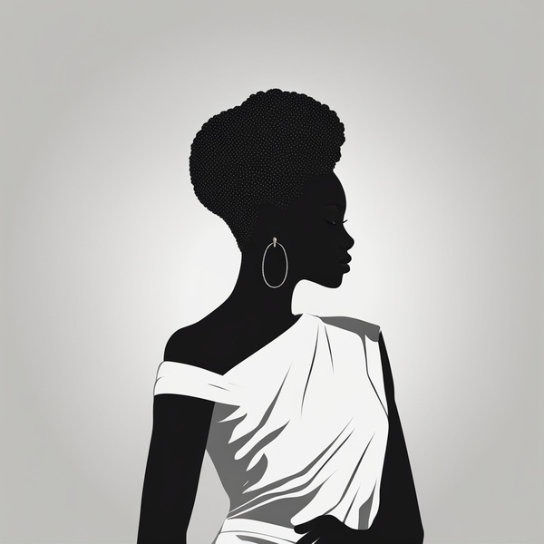 Silhouette of Strength Collection 1 - The Artful Mane 9 Print