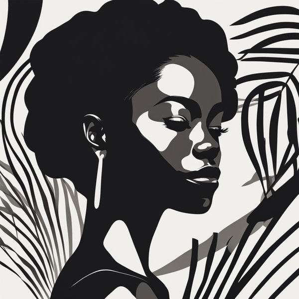 Silhouette of Strength Collection 2 - The Artful Mane 7 Print