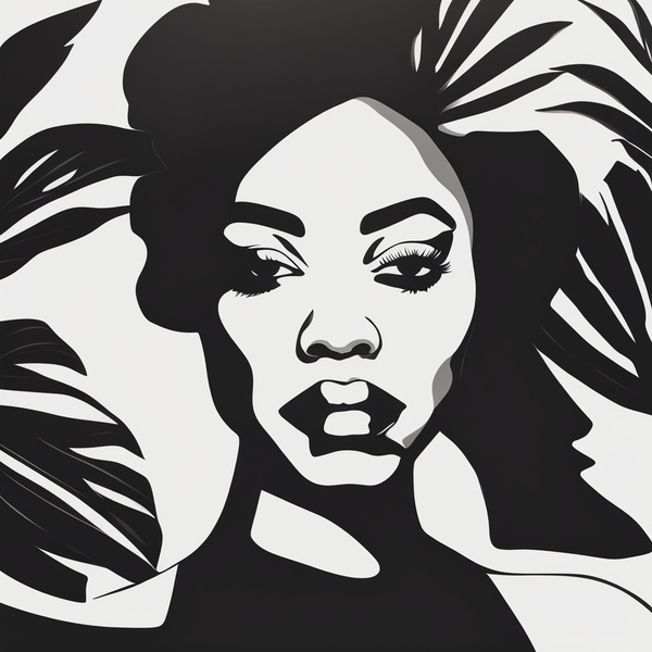 Silhouette of Strength Collection 2 - The Artful Mane 10 Print