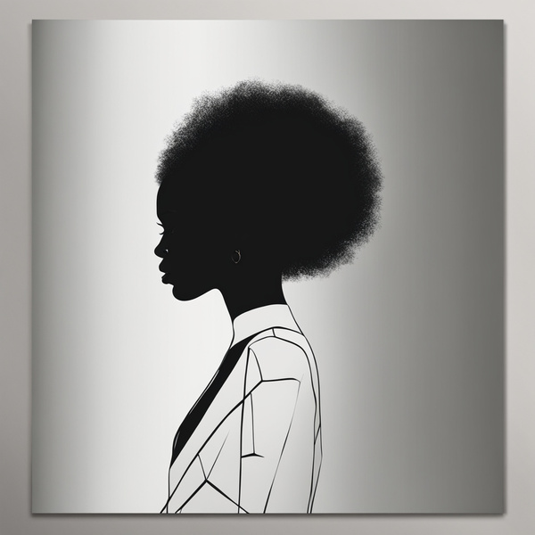 Silhouette of Strength Collection 1 - The Artful Mane 34 Print