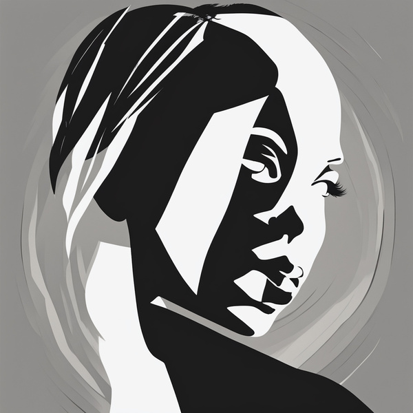 Silhouette of Strength Collection 1 - The Artful Mane 18 Print