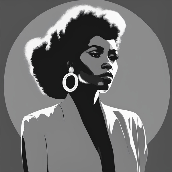 Silhouette of Strength Collection 1 - The Artful Mane 24 Digital Download