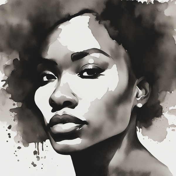 Silhouette of Strength Collection 1 - The Artful Mane 42 Print