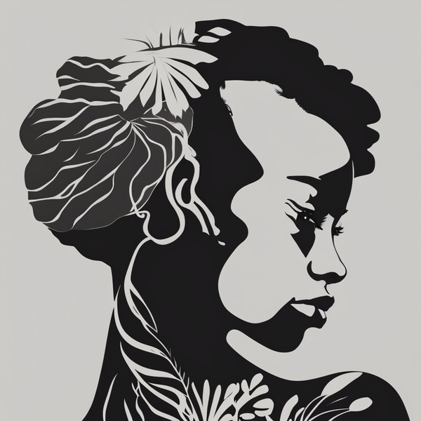 Silhouette of Strength Collection 1 - The Artful Mane 29 Print