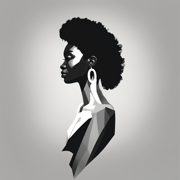 Silhouette of Strength Collection 1 - The Artful Mane 59 Print