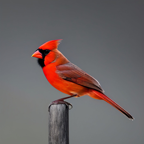 Unamused. Cardinal. Print