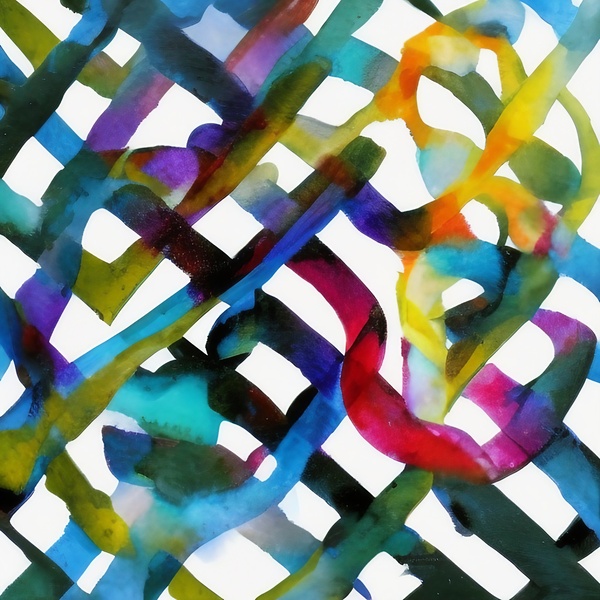 Criss Cross. Abstract. Print