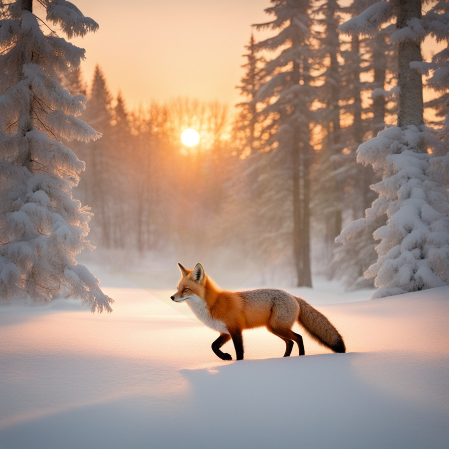 Winter Wonderland & Christmas Celebration 45  Print