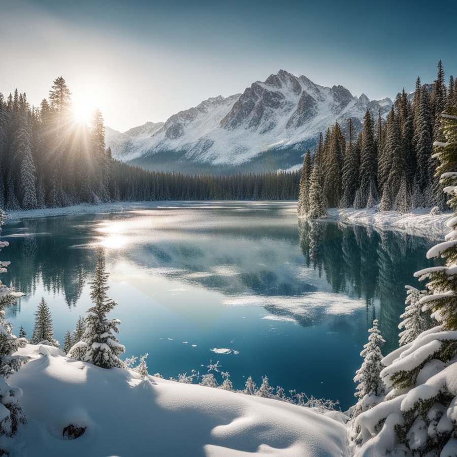 Winter Wonderland & Christmas Celebration 35  Print