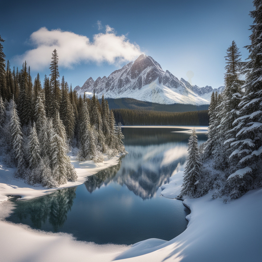 Winter Wonderland & Christmas Celebration 30  Print