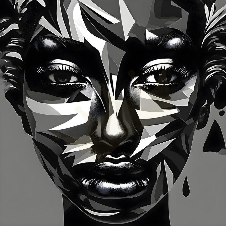 Fractured Strength 4  Print