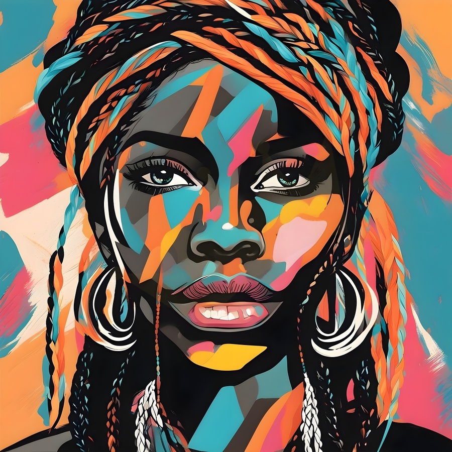 Chromatic Empress 1  Print