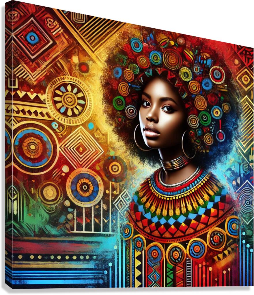 African Diaspora Canvas Print