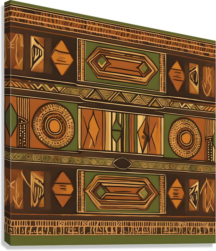 Roots Reimagined 8 4k Canvas Print