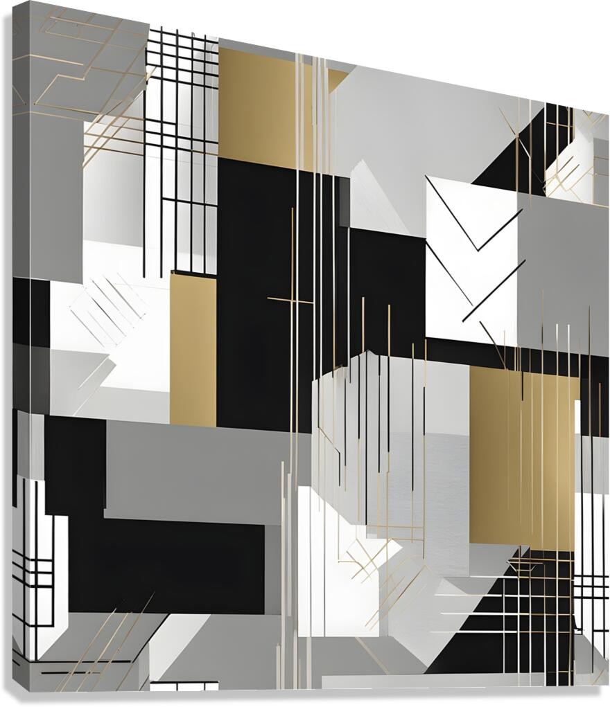 Urban Echo 4k Canvas Print