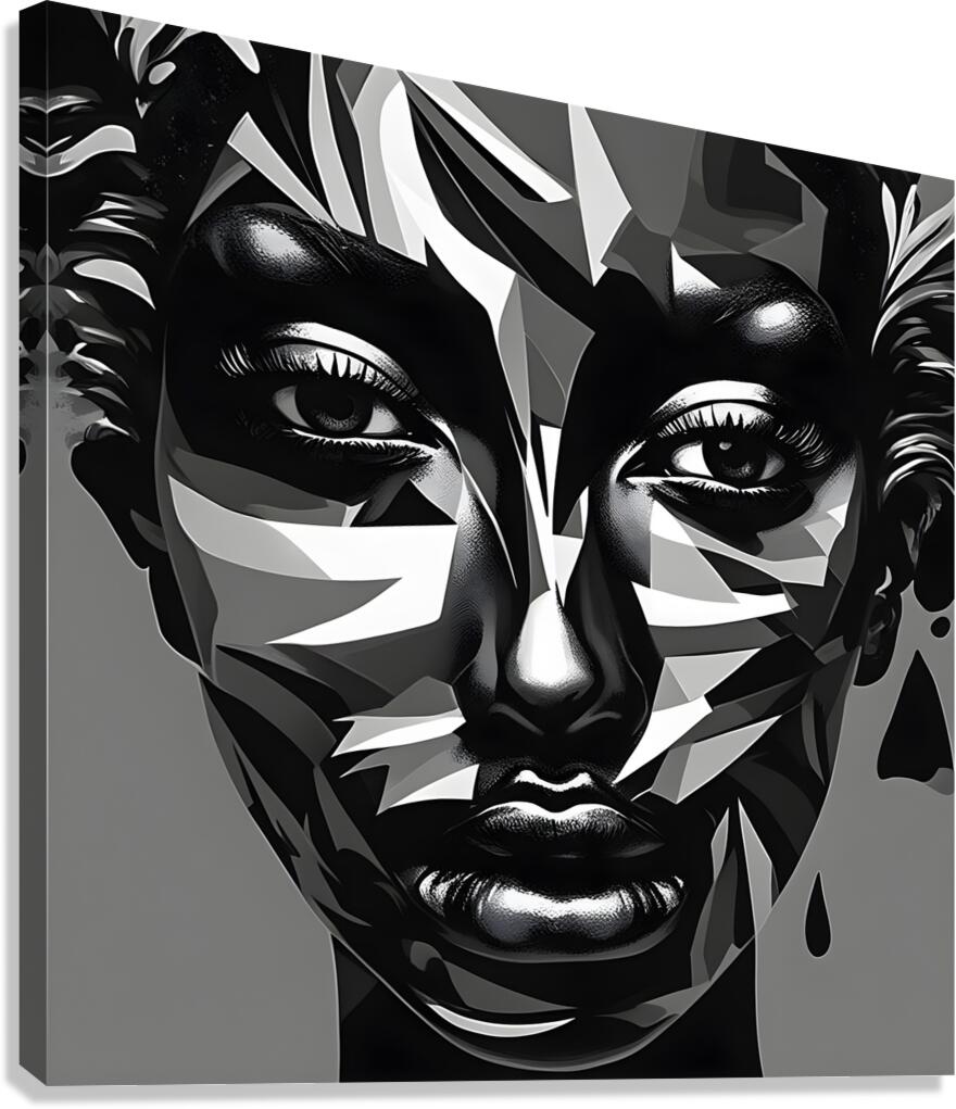 Fractured Strength 2 Canvas Print