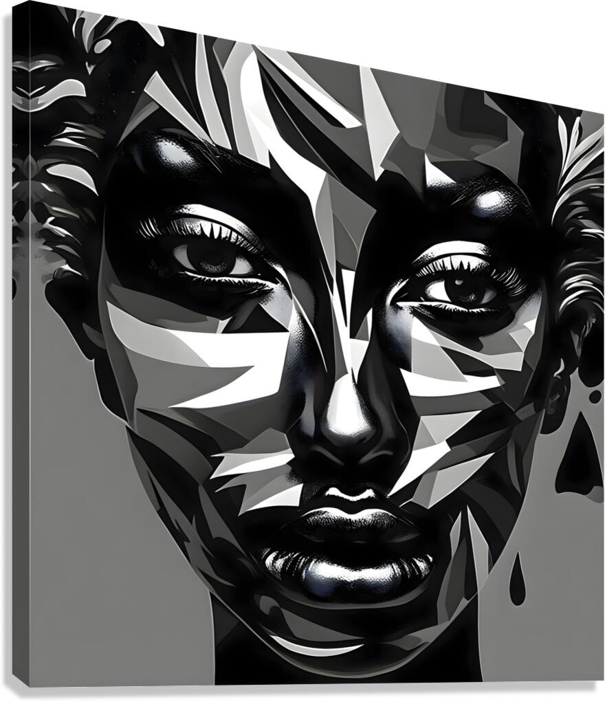 Fractured Strength 3 Canvas Print