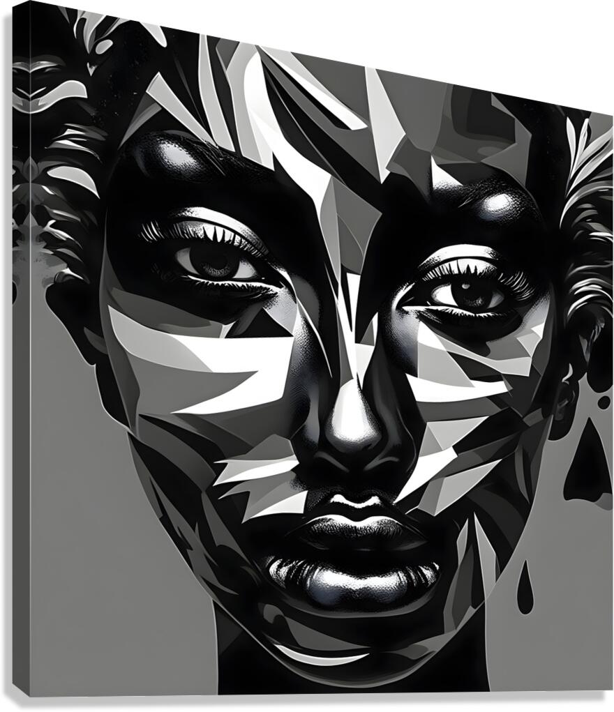 Fractured Strength 4 Canvas Print