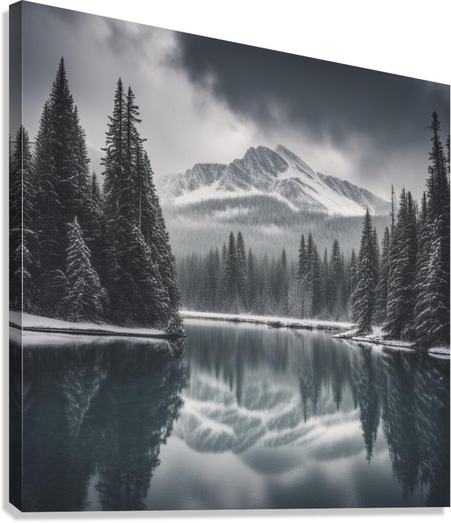 Winter Wonderland & Christmas Celebration 1 Canvas Print